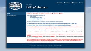 Click2Gov Utility Billing - City of Killeen