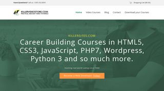 KillerVideoStore.com: Learn Web Development, Python, Freelancing ...