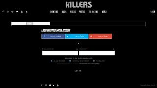 The Killers | Login