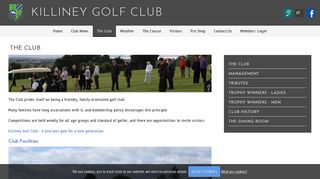 The Club : Killiney Golf Club