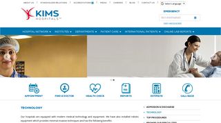 Technology - KIMS Hospitals