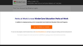 Find Your Account (by Email or Login) - KinderCare Education Perks ...