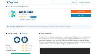 Kinderlime Reviews and Pricing - 2019 - Capterra