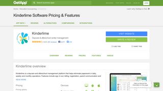 Kinderlime Software 2019 Pricing & Features | GetApp®