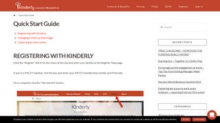 Quick Start Guide | Kinderly