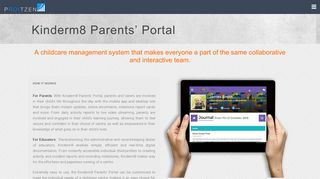 Kinderm8 Parents' Portal | Proitzen Pty Ltd