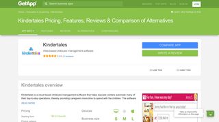 Kindertales Pricing, Features, Reviews & Comparison of Alternatives ...