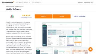 Kindful Software - 2019 Reviews, Pricing & Demo