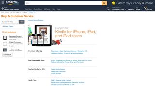 Amazon.ca Help: Kindle for iPad, iPhone, and iPod touch