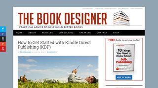 How to Get Started with Kindle Direct Publishing (KDP) - The Book ...