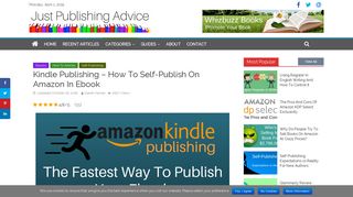 Easy Kindle Publishing - How To Self-Publish On Amazon