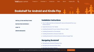Bookshelf for Android and Kindle Fire – Bookshelf Support