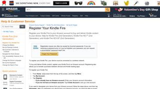 Amazon.com Help: Register Your Kindle Fire