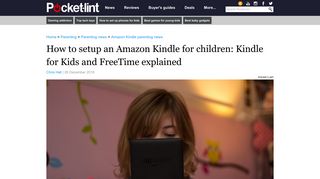 How to setup an Amazon Kindle for children: Kindle for Kids and ...