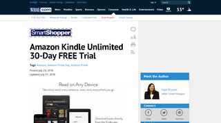 Amazon Kindle Unlimited 30-Day FREE Trial :: WRAL.com