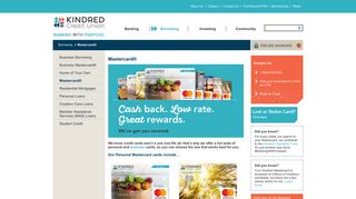 Mastercard® | Kindred Credit Union