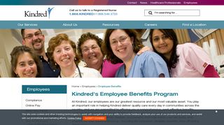 Employee Benefits Program | Kindred Healthcare