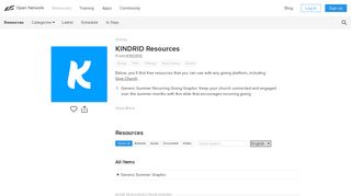 KINDRID Resources | Giving | KINDRID | Free Church Resources from ...