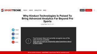 Why Kinduct Technologies Is Poised To Bring Advanced Analytics Far ...