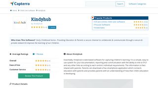 Kindyhub Reviews and Pricing - 2019 - Capterra
