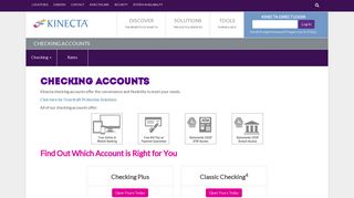 Checking Accounts - Kinecta