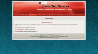Webmail | Kinetic Web Services