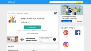 King follower and likes Apk Download latest version 3.4.3.1- com ...