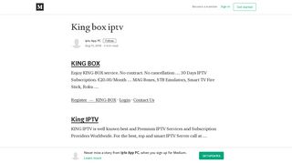 King box iptv – Iptv App PC – Medium