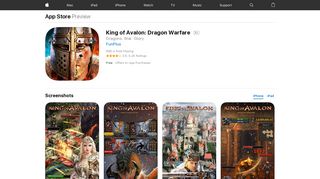 King of Avalon: Dragon Warfare on the App Store - iTunes - Apple
