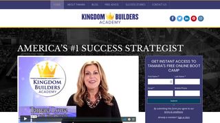 America's #1 Success Strategist - Kingdom Builders Academy