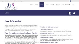 Loans – Kingdom Community Bank - Kingdom Credit Union