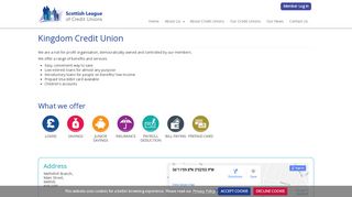 Kingdom Credit Union - Scottish League of Credit Unions