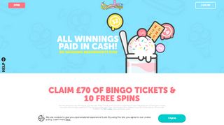 SundaeBingo.com: Daily Free Bingo & Claim The Best Offers