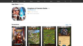 Kingdoms of Camelot: Battle on the App Store - iTunes - Apple