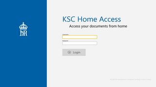 The King's School Chester - Home Access Plus+ - Login