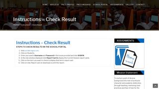 Instructions – Check Result – Kings College Lagos