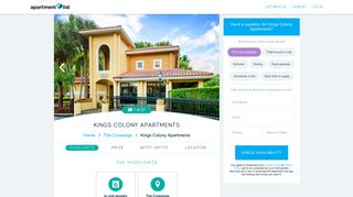 Kings Colony Apartments - Apartments for rent