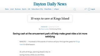 10 ways to save money at Kings Island | Dayton, OH Entertainment