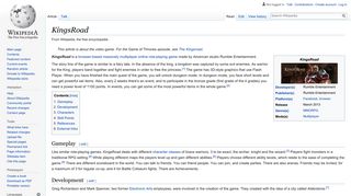 KingsRoad - Wikipedia