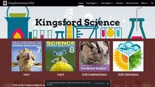 Kingsford Science VLE - Google Sites