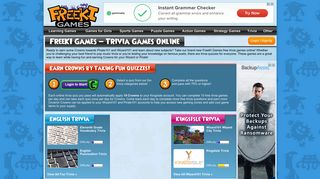 Check Out FREE Trivia Games Online at FreeKI Games