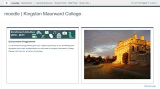 moodle | Kingston Maurward College