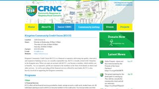 Kingston Community Credit Union (KCCU) - CRNC Kingston