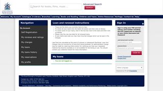 Loans - London Libraries