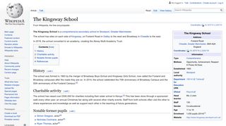 The Kingsway School - Wikipedia