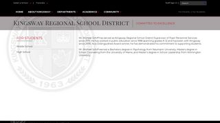 For Students / Homepage - Kingsway Regional School District