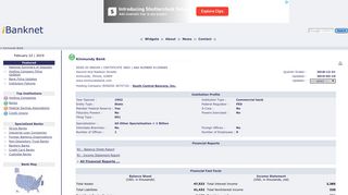 Kinmundy Bank Financial Reports - iBanknet.com