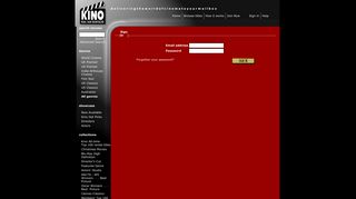 Login page | Rent DVDs online - Kino - arthouse, foreign and classic ...