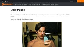 Build Muscle | Kinobody Fitness Systems
