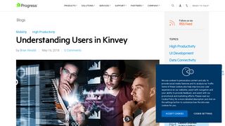 Understanding Users in Kinvey - Progress Software Corporation
